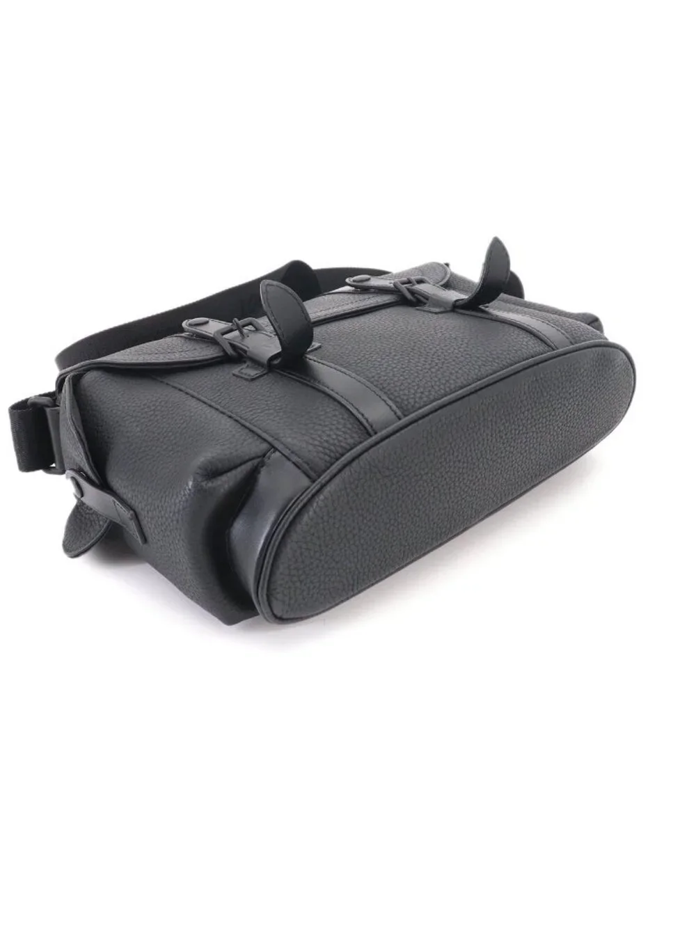 Louis Vuitton Christopher Messenger Shoulder Bag Taurillon Leather Noir